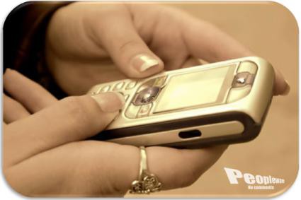 Escrever SMS pode fazer mal a saúde